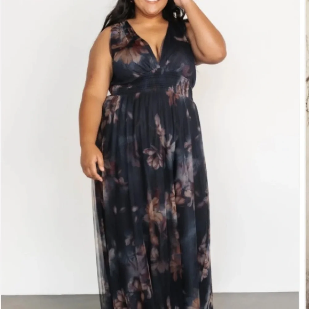 New w Tag: Baltic Born Kamila Tulle Maxi Dress. Size 2xl - Picture 2 of 13